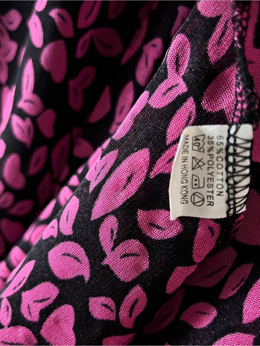 Burberry Black Dress with Pink Print - Picture 10 of 10